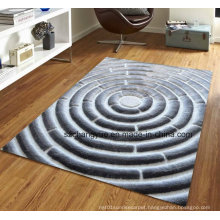 High Quality Polyester Modern Shaggy Rugs with 3D Effects